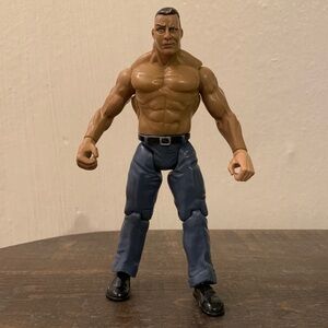 The rock 1999 WWE Titan Tron live Jakks Pacific Figure